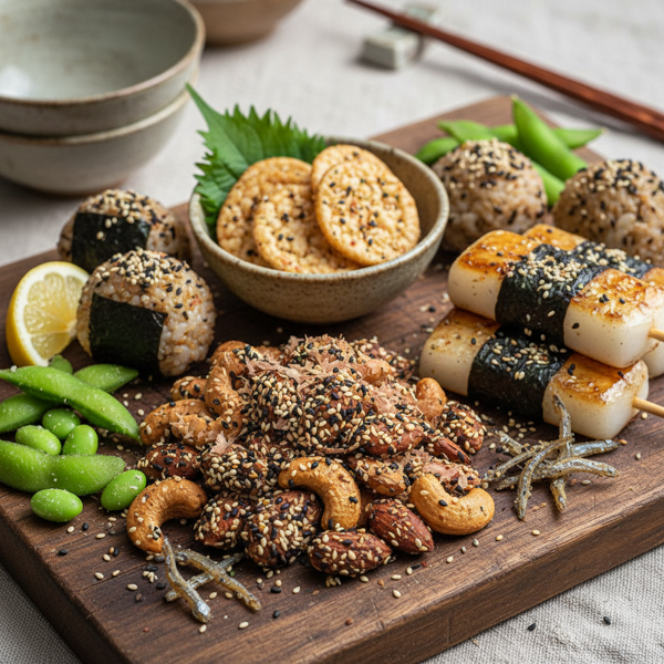 Savory Furikake Snack Medley recipe