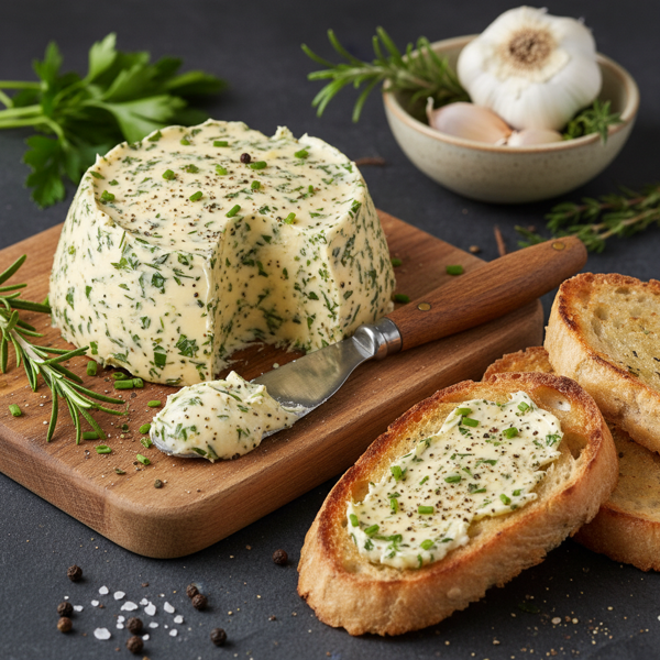 Savory Garlic Herb Butter recipe