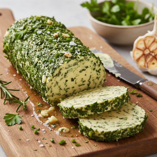 Savory Garlic Herb Compound Butter recipe