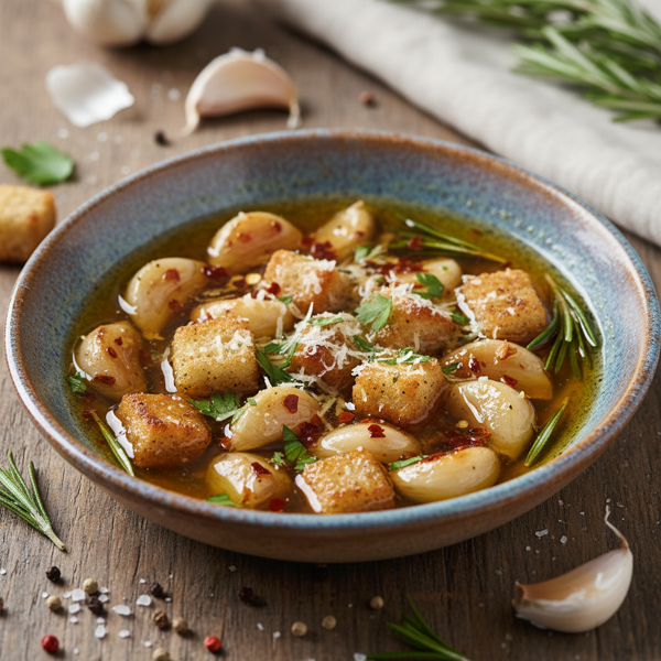 Savory Garlic Rosemary Infusion recipe