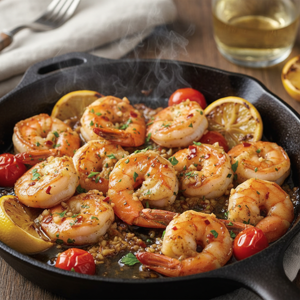 Savory Garlic Shrimp Delight recipe
