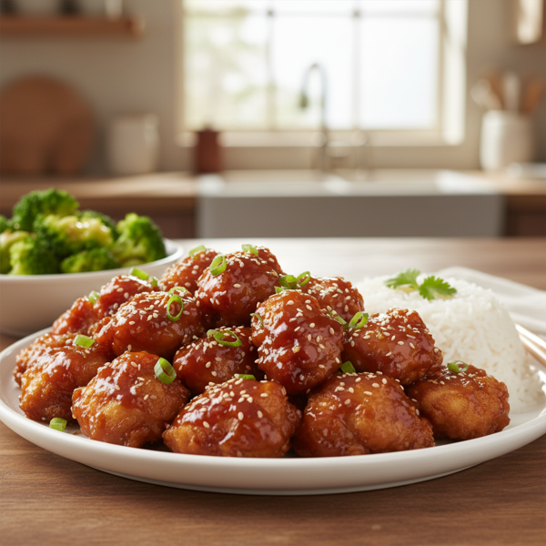 Savory General Tso's Chicken Delight recipe