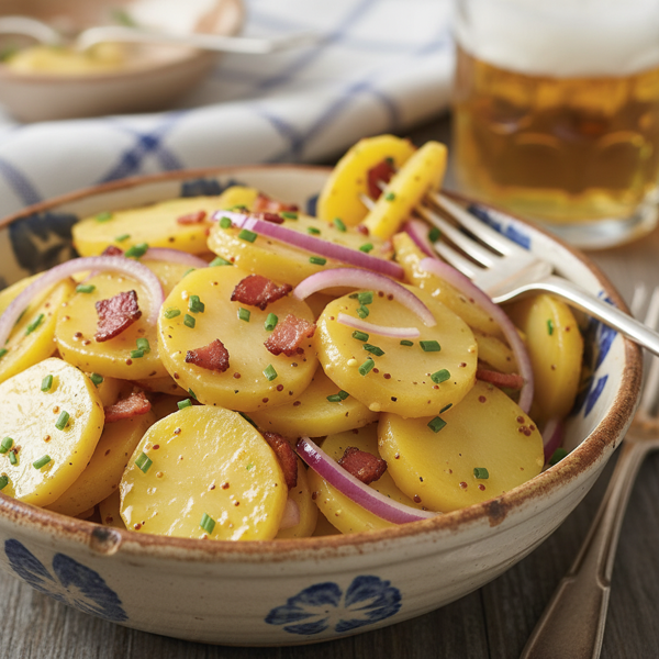 Savory German-Style Potato Salad recipe
