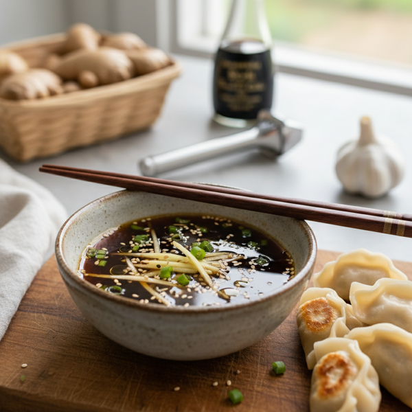 Savory Ginger Soy Dipping Sauce recipe