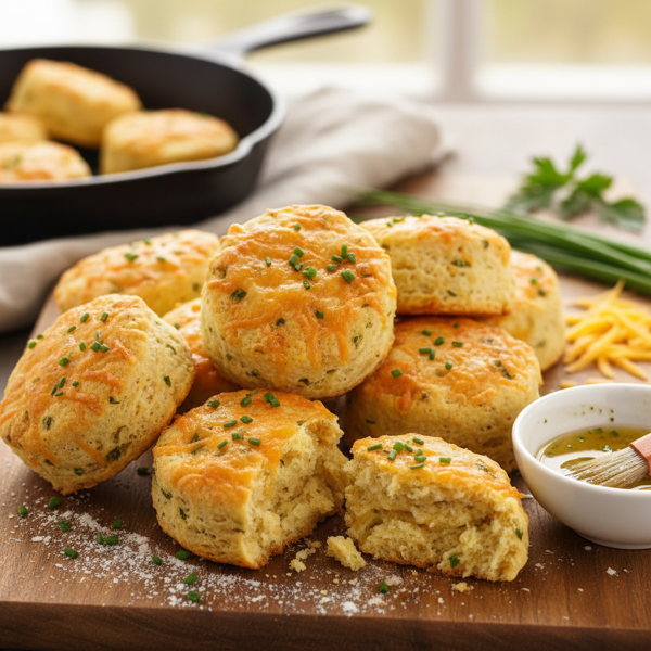 Savory Gluten-Free Cheddar Bay Biscuits recipe