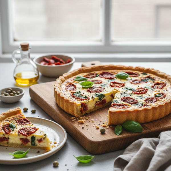 Savory Goat Cheese and Sun-Dried Tomato Delight recipe