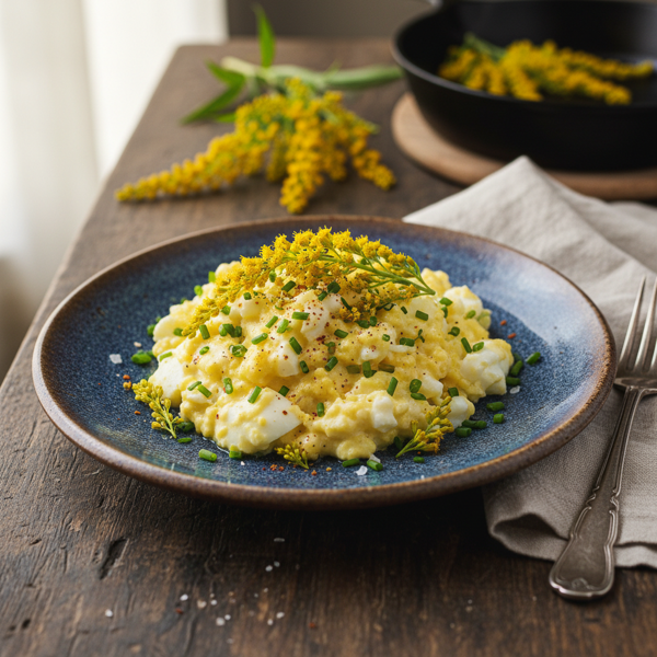 Savory Goldenrod Egg Delight recipe