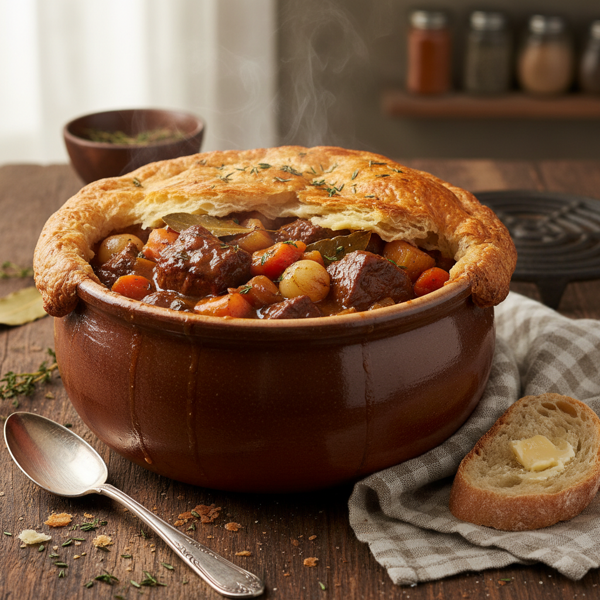 Savory Grandma's Oven-Baked Beef Stew recipe