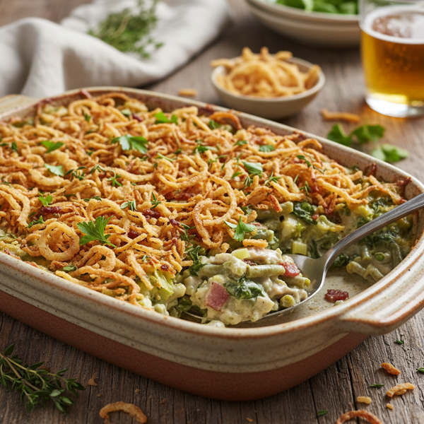 Savory Green Bean Casserole Delight recipe