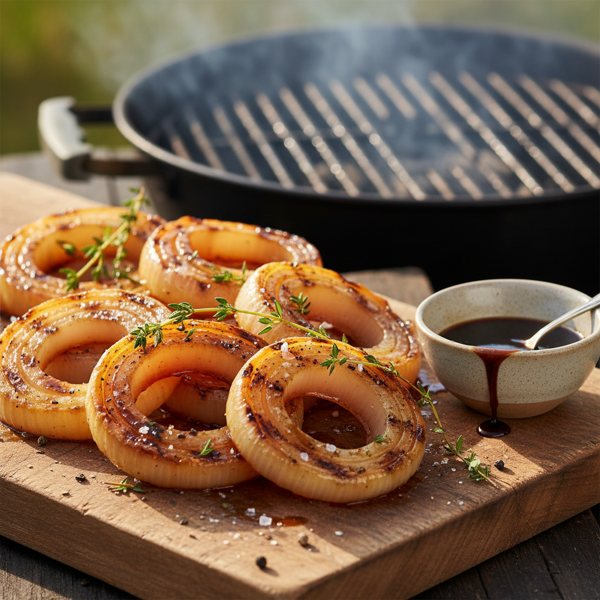 Savory Grilled Caramelized Onions recipe