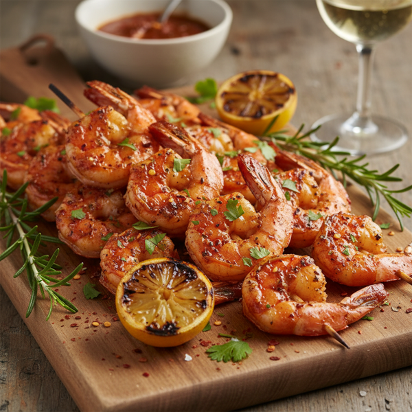 Savory Grilled Shrimp Delight recipe