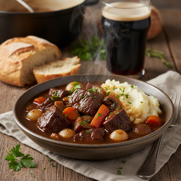 Savory Guinness Beef Stew recipe