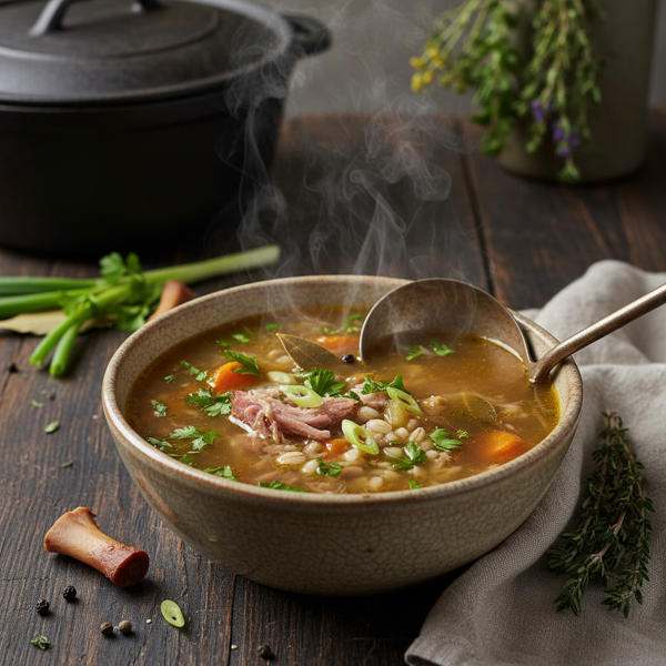 Savory Ham Hock Stock recipe