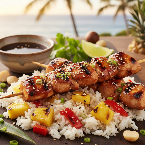 Savory Hawaiian Teriyaki Marinade recipe