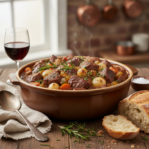Savory Hearty Oven-Baked Beef Stew recipe