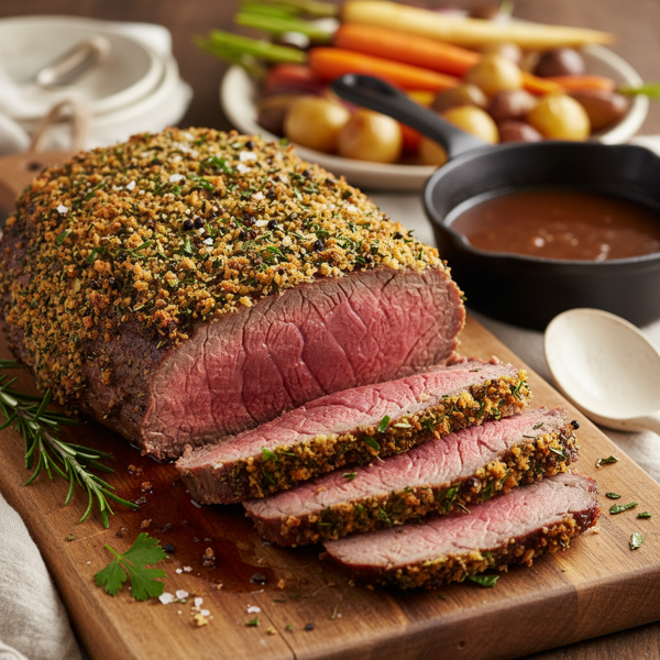 Savory Herb-Crusted Tri-Tip Roast recipe