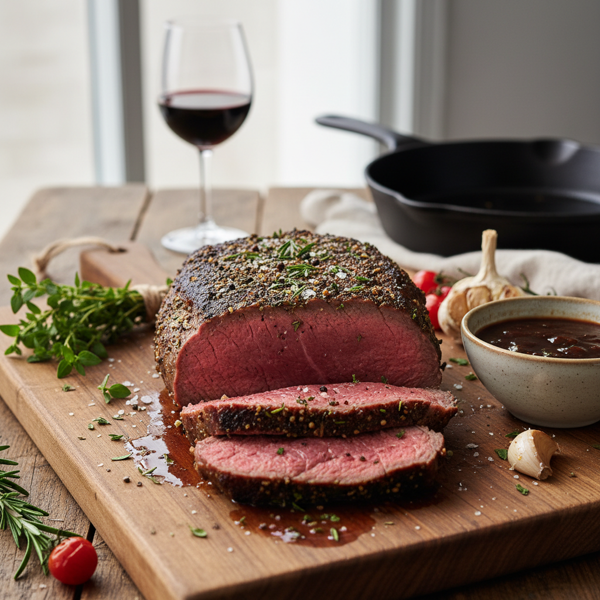 Savory Herb-Infused London Broil recipe