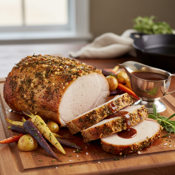 Savory Herb-Infused Pork Loin recipe