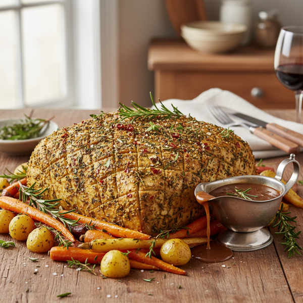 Savory Herb-Infused Tofu Roast recipe