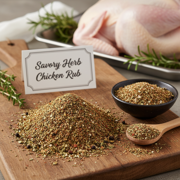 Savory Herb Chicken Rub recipe