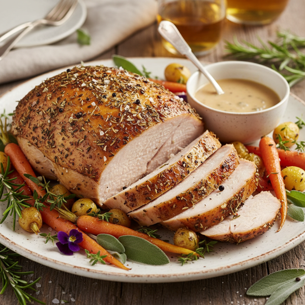 Savory Herbed Turkey Breast Delight recipe