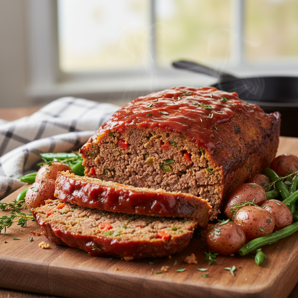 Savory Home-Style Meatloaf recipe