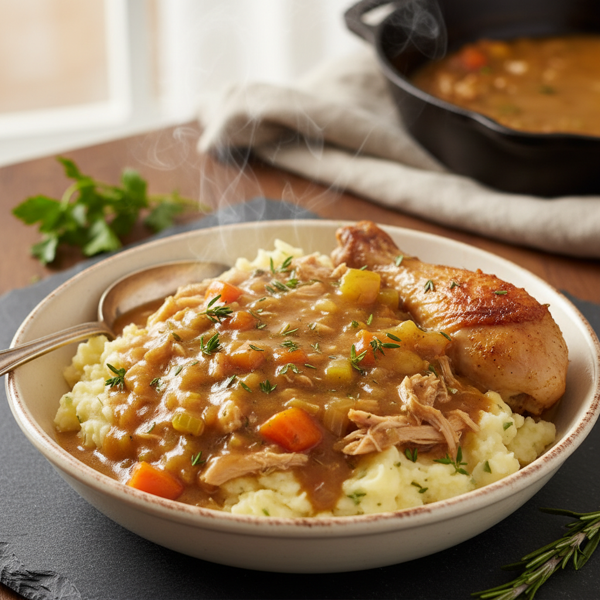 Savory Homemade Chicken Gravy Delight recipe