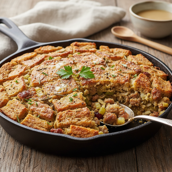 Savory Homemade Stuffing Mix recipe