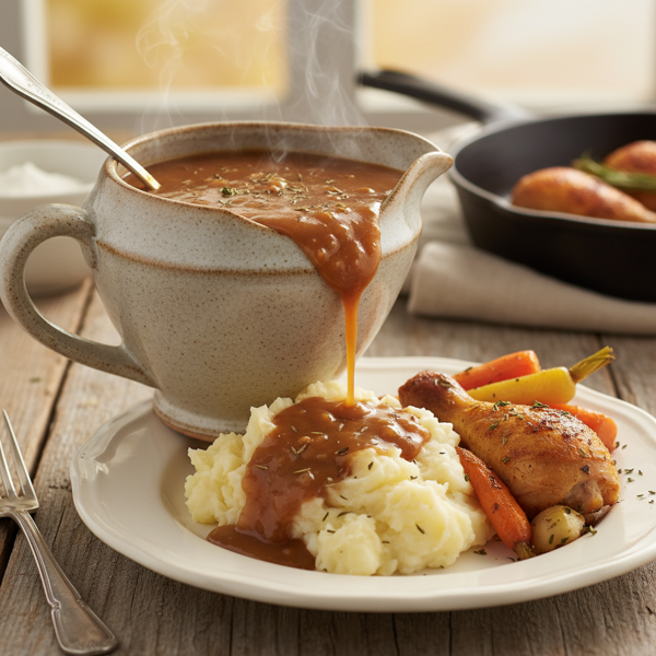 Savory Homestyle Gravy recipe