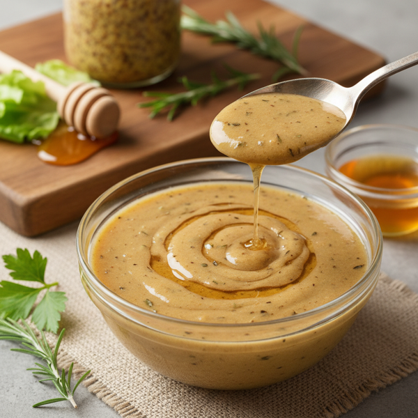 Savory Honey-Dijon Delight Dressing recipe