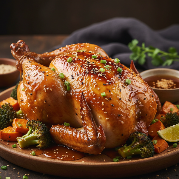 Savory Honey Soy Glazed Chicken recipe