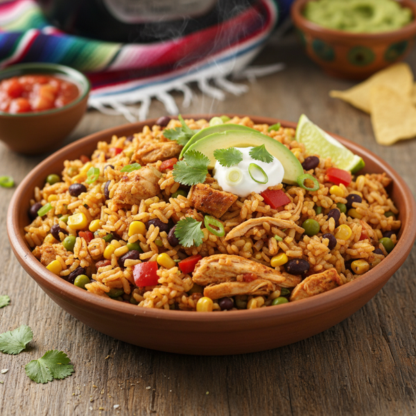 Savory Instant Pot Mexican Fiesta Rice recipe