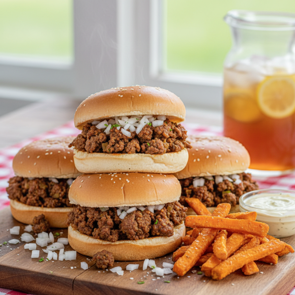 Savory Iowa Loose Meat Sandwiches recipe