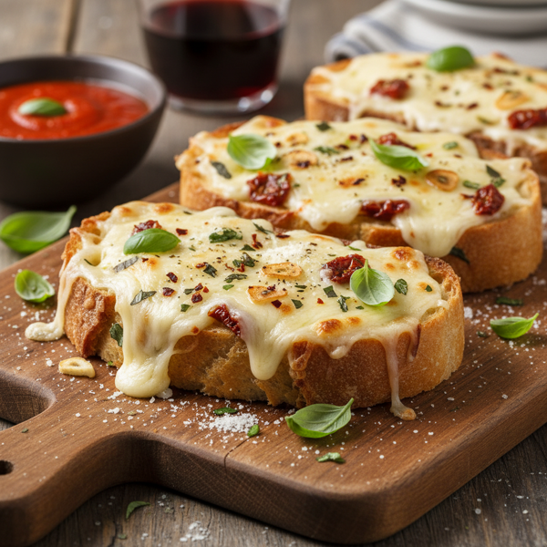 Savory Italian Cheese Toast recipe