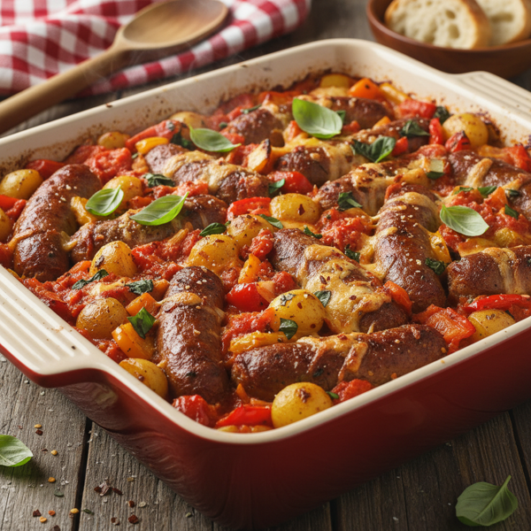 Savory Italian Dog Bake recipe