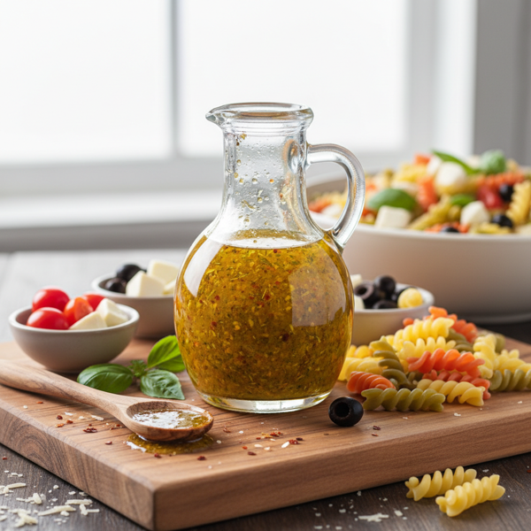 Savory Italian Pasta Salad Dressing recipe