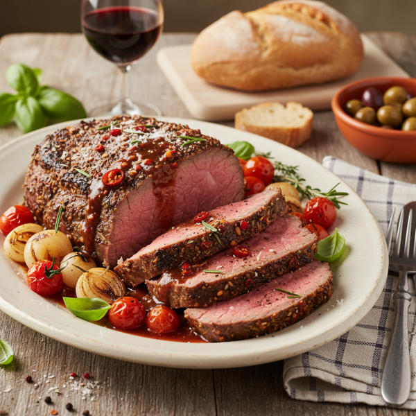 Savory Italian Rump Roast Delight recipe