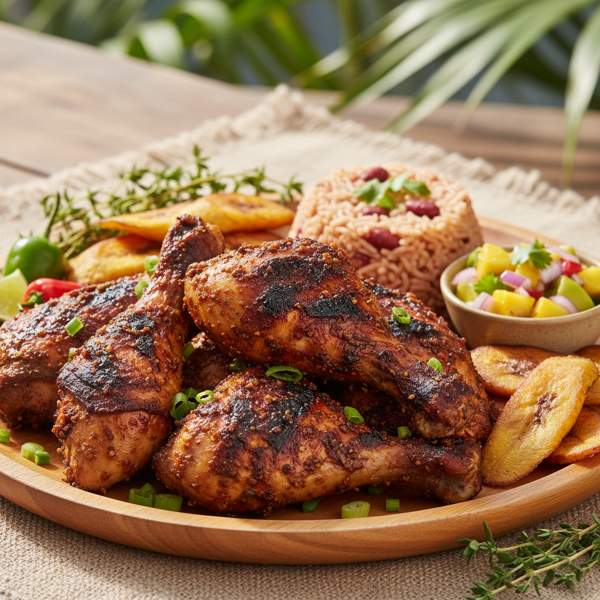 Savory Jamaican Jerk Chicken Delight recipe