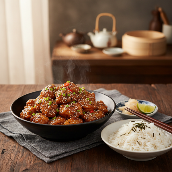 Savory Japanese-Style Sesame Chicken Delight recipe