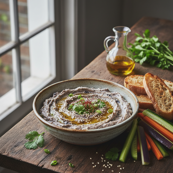 Savory Japanese Eggplant Dip recipe
