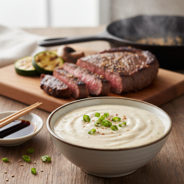 Savory Japanese Steakhouse White Sauce recipe