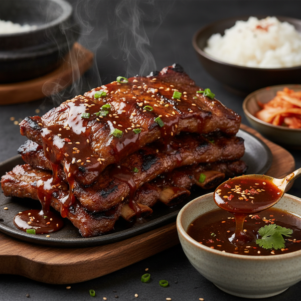 Savory Korean BBQ Glaze recipe