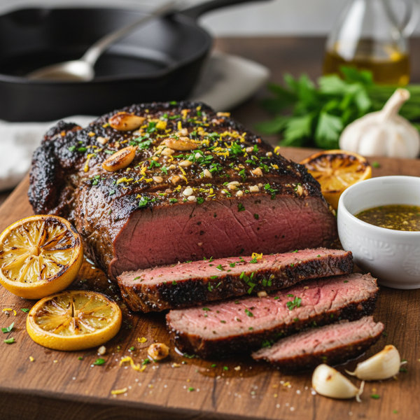 Savory Lemon-Garlic Tri-Tip Marinade recipe