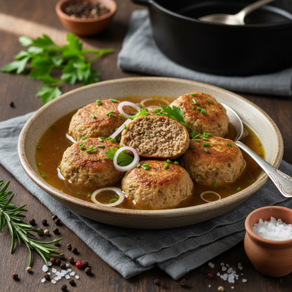 Savory Liver Dumplings recipe