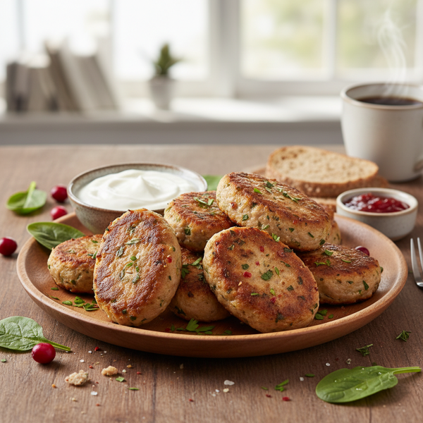 Savory Low-Calorie Turkey Breakfast Sausage Patties recipe