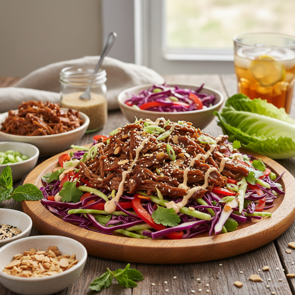 Savory Low-Carb Beef Slaw Delight recipe
