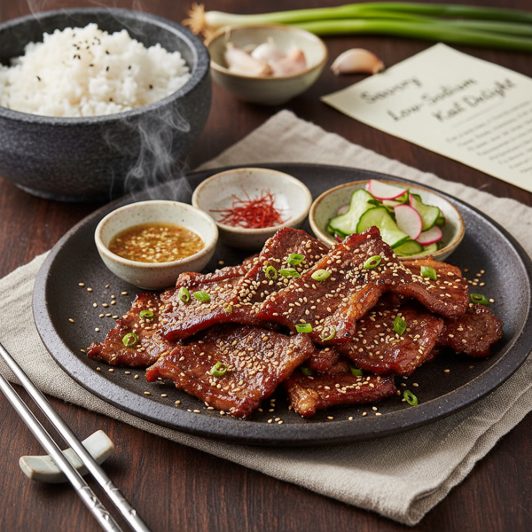 Savory Low-Sodium Beef Kalbi Delight recipe