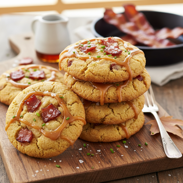 Savory Maple-Bacon Bliss Cookies recipe