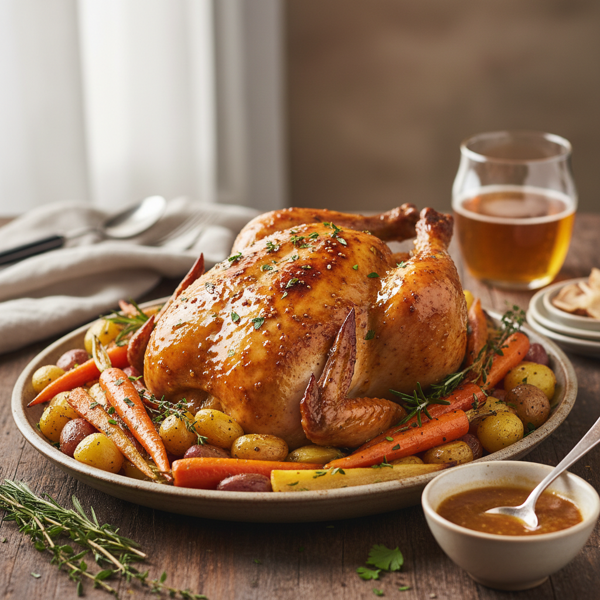 Savory Maple-Mustard Chicken Delight recipe