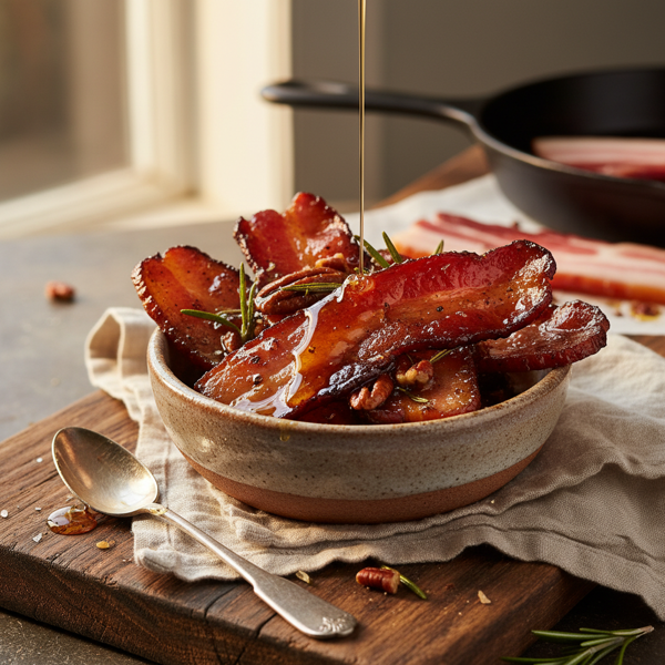 Savory Maple Bacon Confit recipe